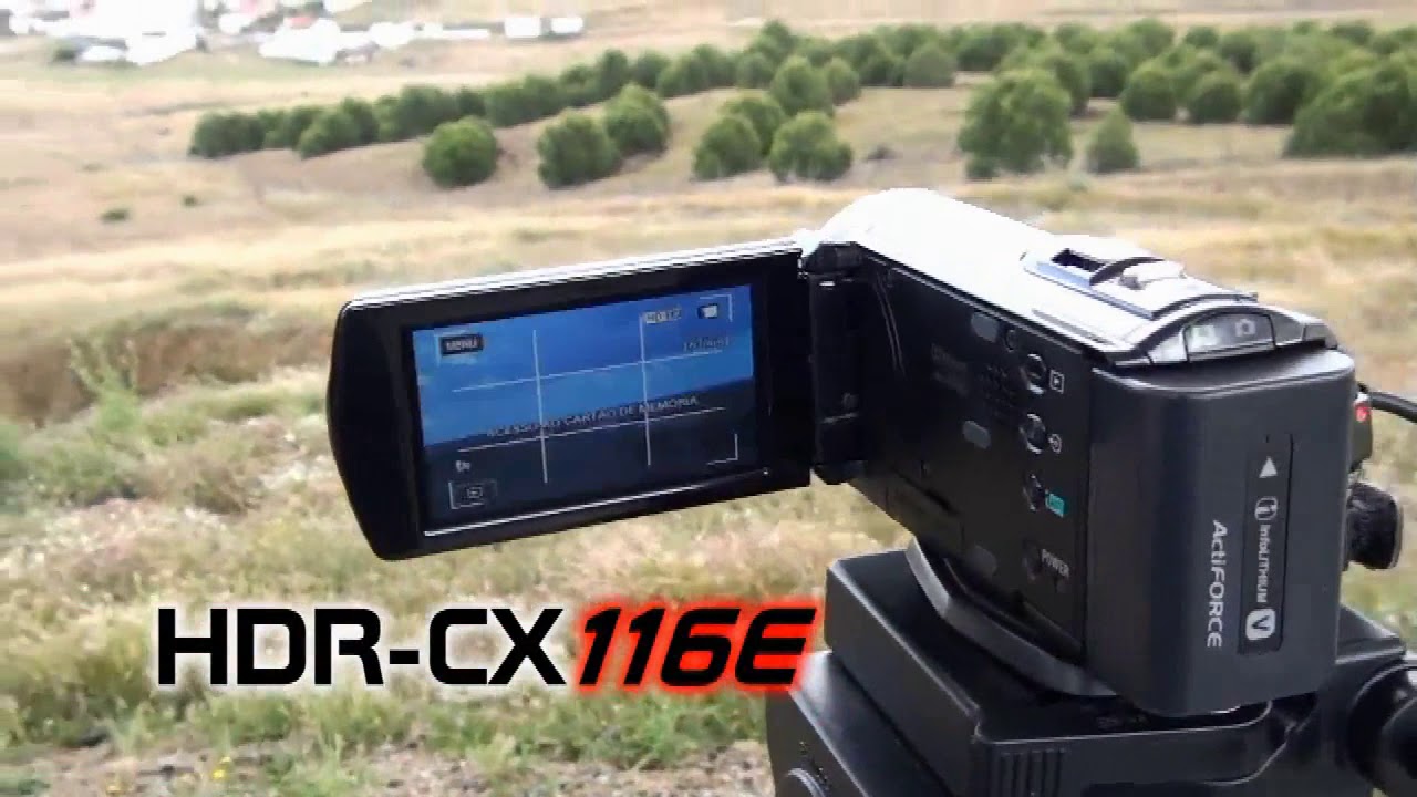 Sony HDR CX116E vs HDR CX105E
