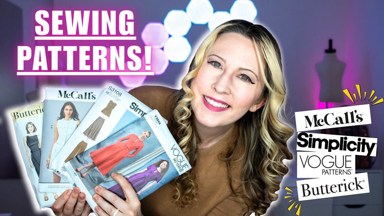 HUGE Big 4 Sewing Pattern Haul | Simplicity, McCall's, Butterick & Vogue