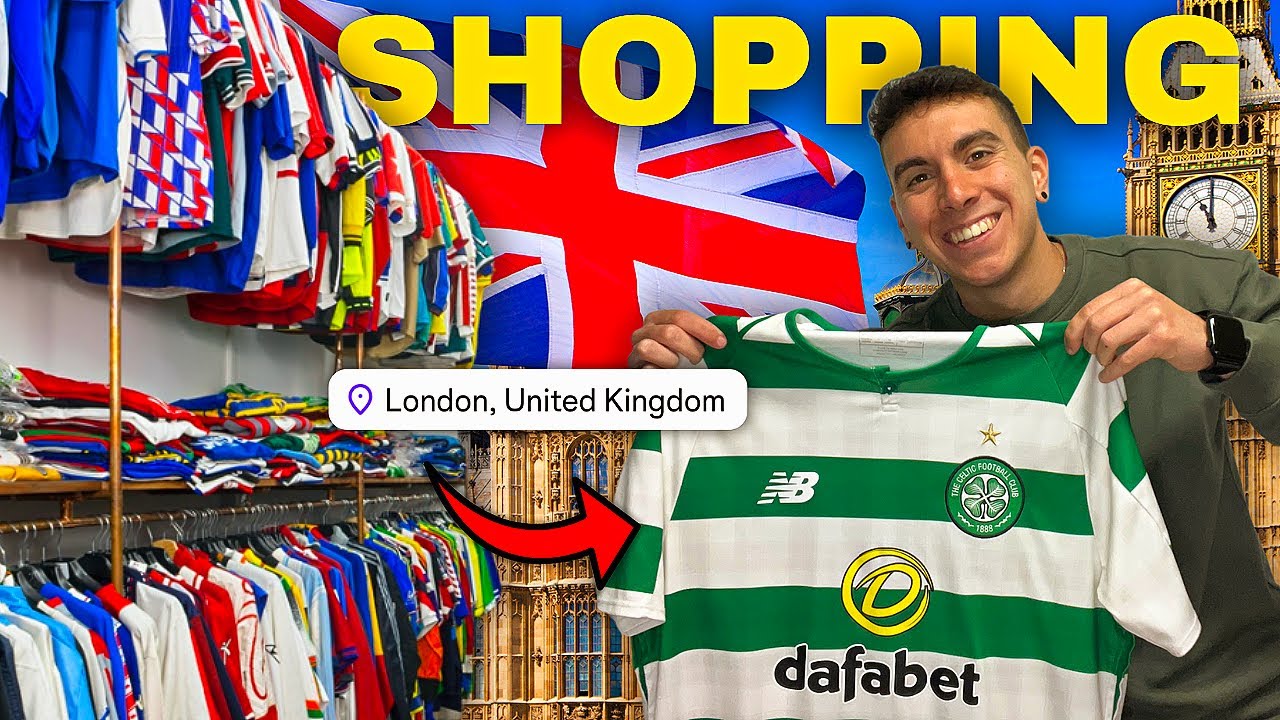 SHOPPING di MAGLIE DA CALCIO a LONDRA!💰🏴󠁧󠁢󠁥󠁮󠁧󠁿
