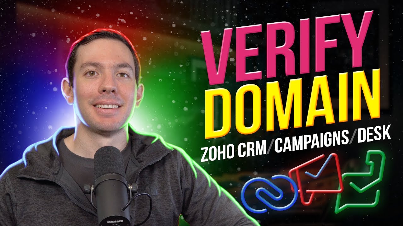 How to verify your domain on Zoho CRM, Campaigns and Desk (SPF, DKIM)