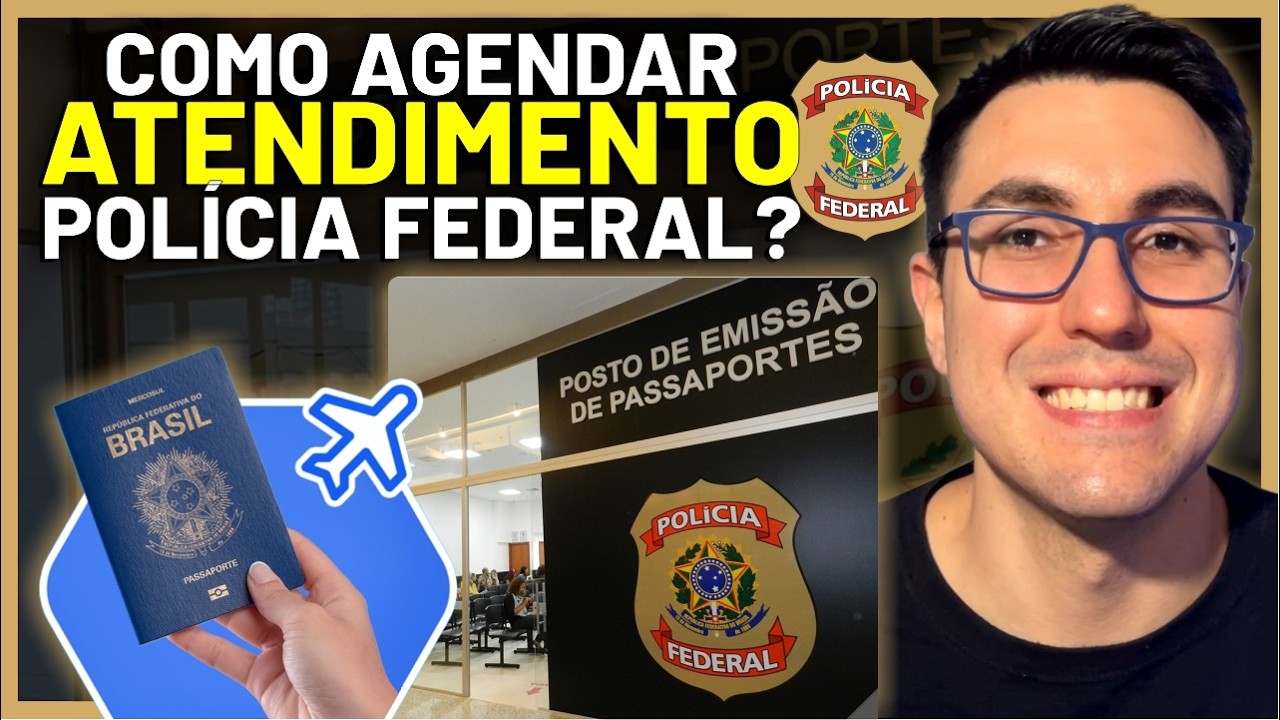 SOLICITE SEU PASSAPORTE! COMO AGENDAR ATENDIMENTO NA POLÍCIA FEDERAL 2025