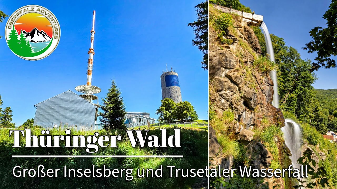 Tolle Ausblicke vom Großen Inselsberg und ein Abstecher zum Trusetaler Wasserfall