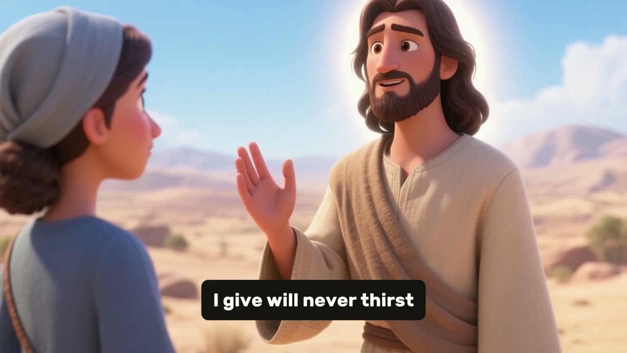 Jesus and the Samaritan woman