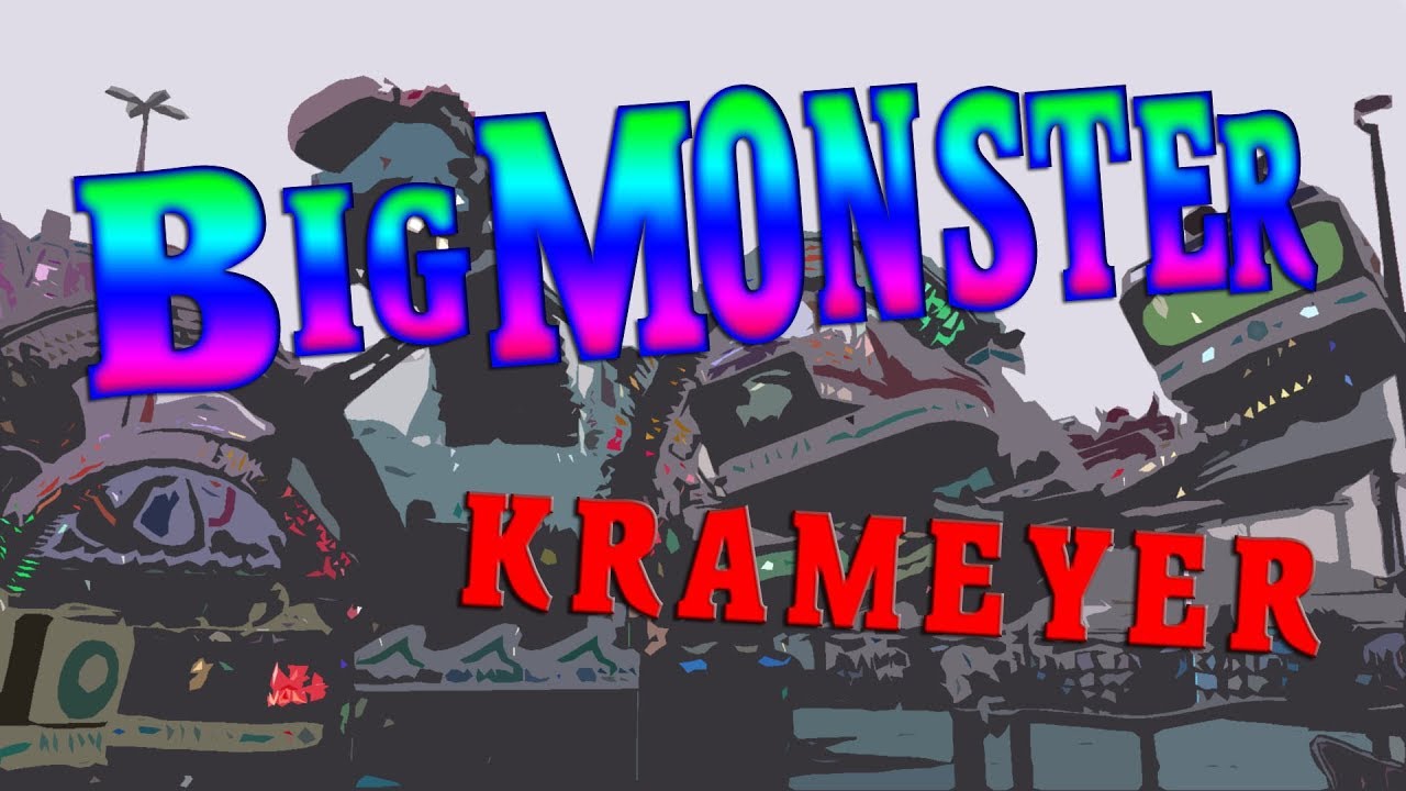 Big Monster - Krameyer Offride Hamburger Frühlingsdom 2018 [HD+][60FPS]