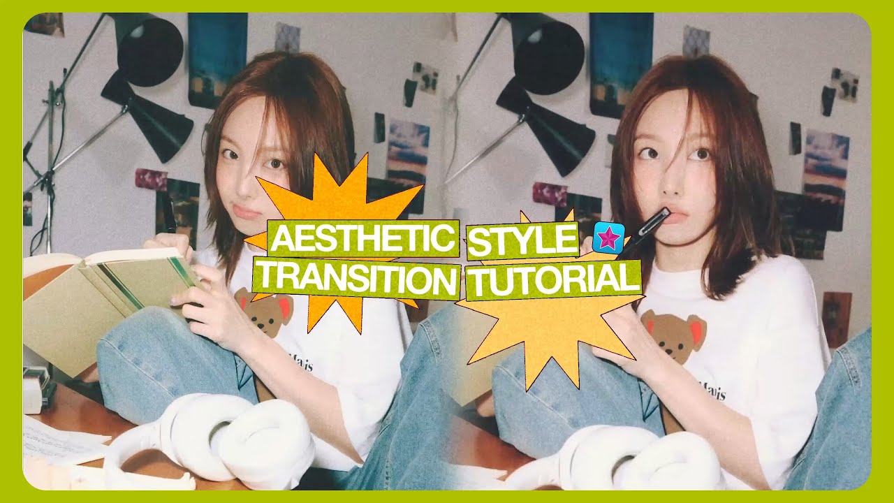 aesthetic style transition tutorial #7 | video star