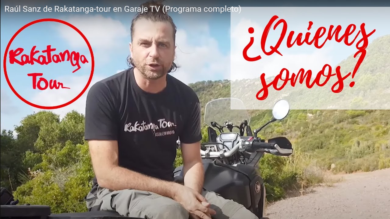 Ra&uacute;l Sanz de Rakatanga-tour en Garaje TV (Programa completo)