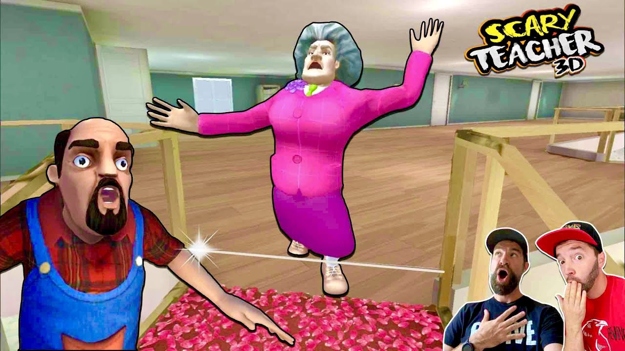 Did We Kill Scary Teacher IN FRONT OF HER BOYFRIEND!?