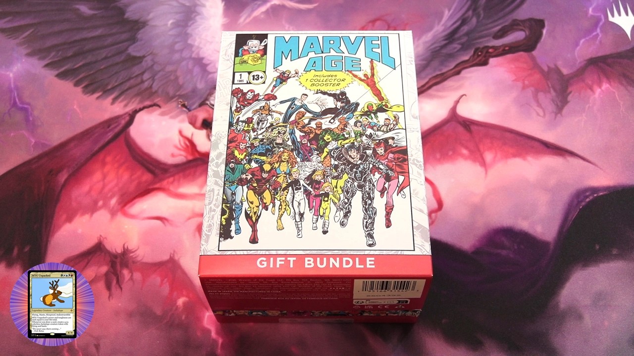 Распаковка подарочного набора MTG Marvel Super Heroes &mdash; МИФИЧЕСКИЕ КАРТЫ!