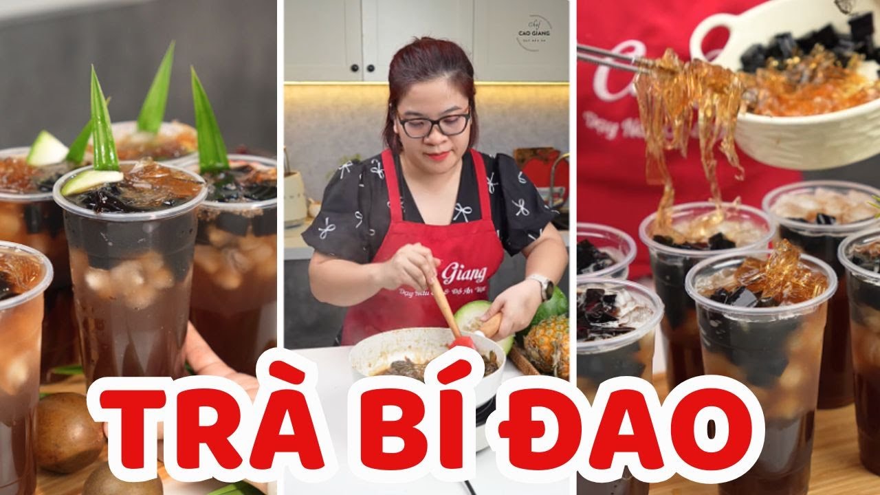Học cách làm trà bí đao kinh doanh mà không phải tốn tiền triệu | Cao Giang