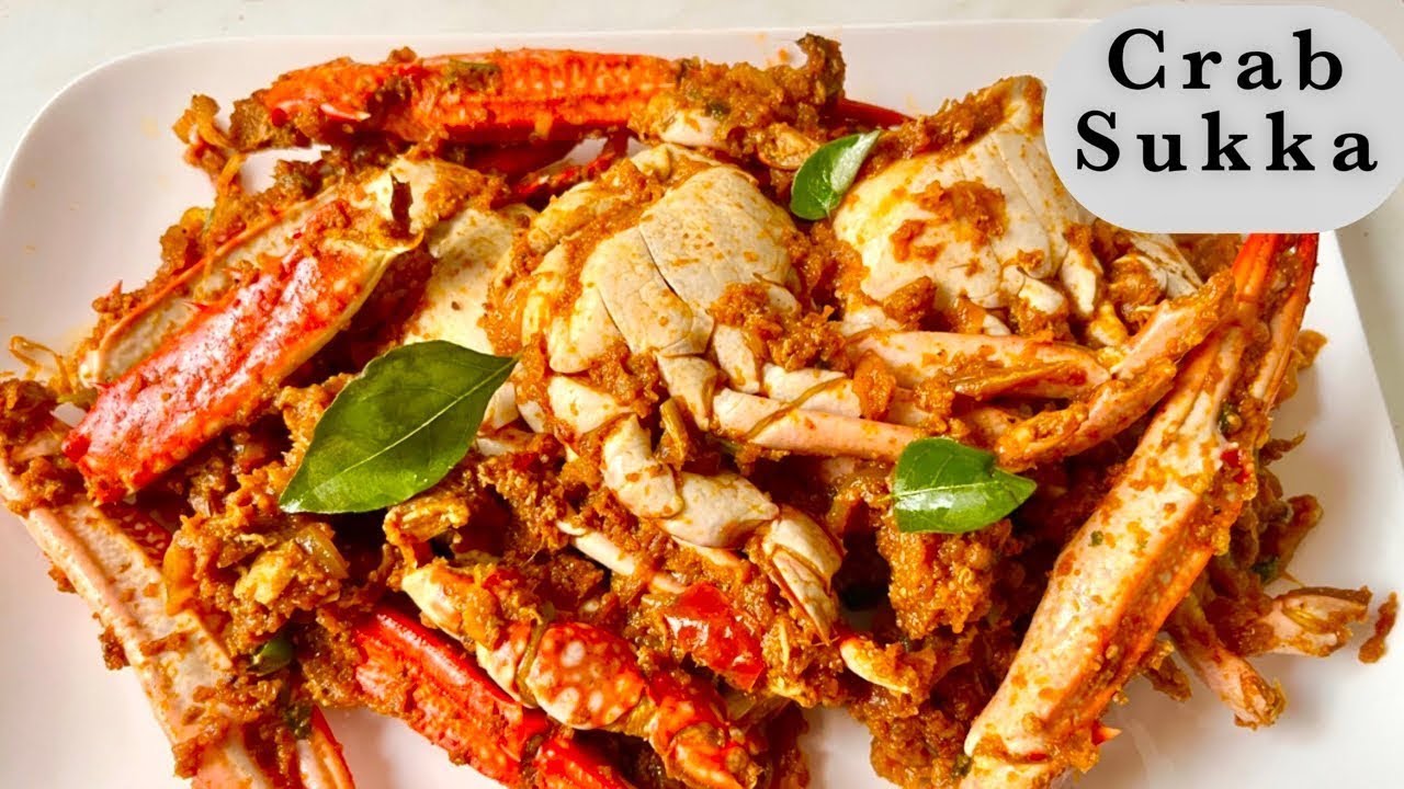 Easy Mangalorean Crab Sukka