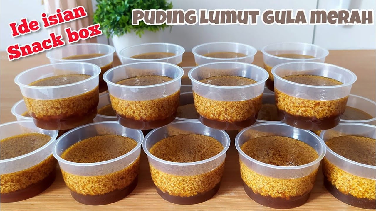 PUDING LUMUT GULA MERAH ENAK BANGET!!! | Ide Jualan Puding Cup