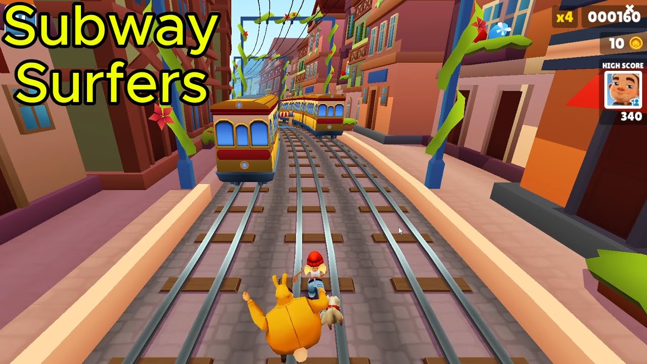 Subway Surfers Gameplay Full Screen PC Trixy