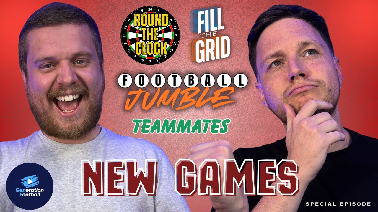 BRAND NEW Football Quiz Games from Generation Football