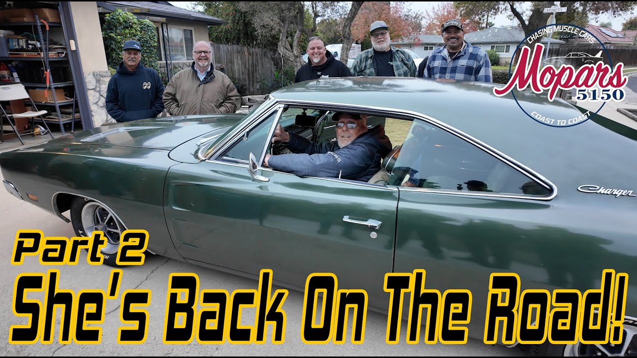 Воскрешение 41-летнего спящего зверя! Dodge Charger 1969 года с 4-ступенчатой ​​коробкой передач ...