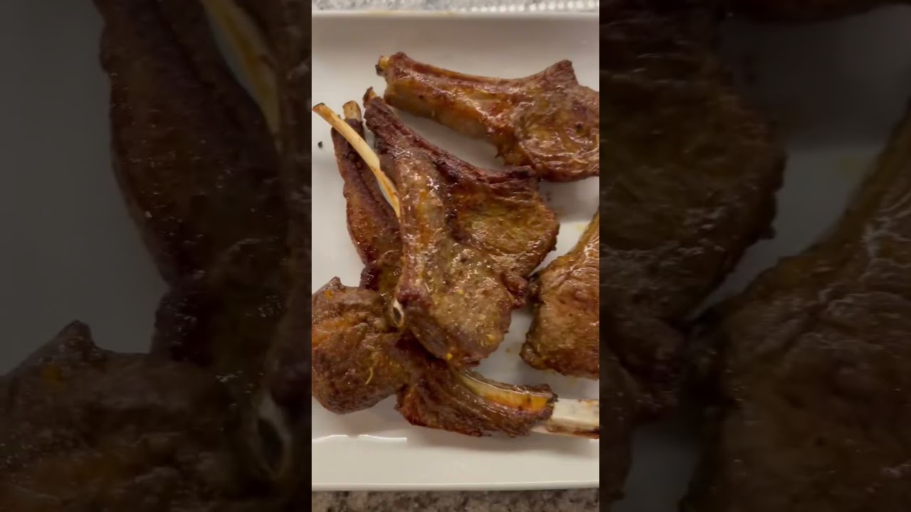 Garlic herb butter lamb chops recipe