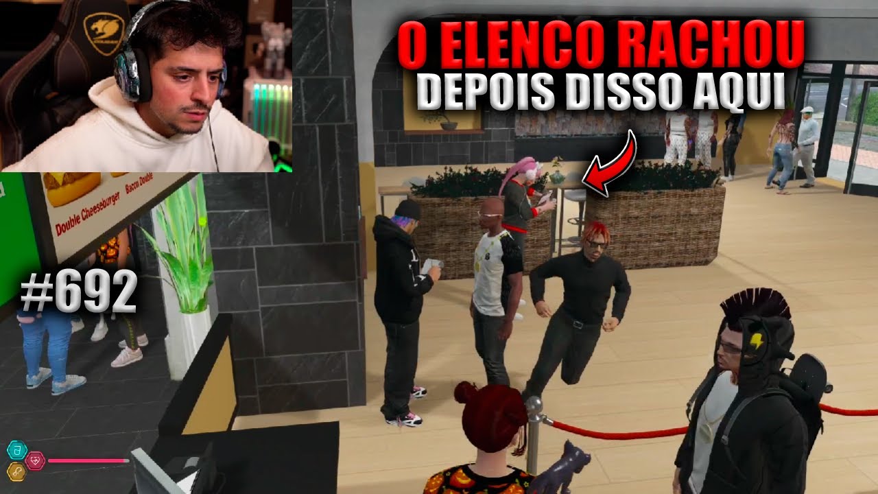 O ELENCO RACHOU DEPOIS DISSO AQUI! EP 692