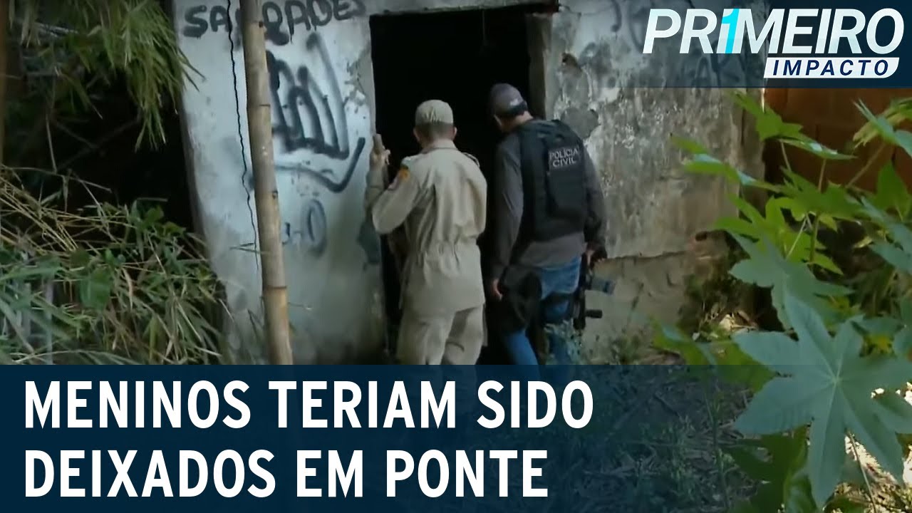 Meninos de Belford Roxo (RJ): homem denuncia próprio irmão por sumiço | Primeiro Impacto (29/07/21)