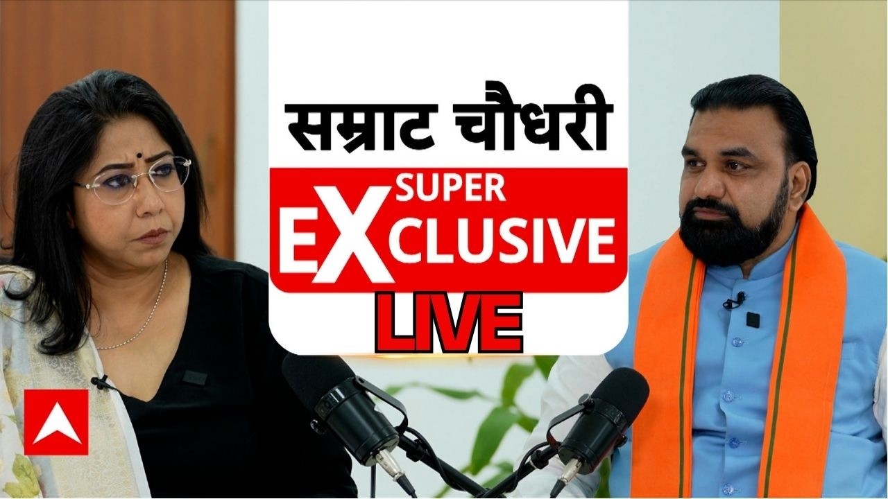CM Samrat Chaudhary Super Exclusive Interview LIVE: छात्रों पर AK-47 क्यों चलाई गई? | Megha Prasad
