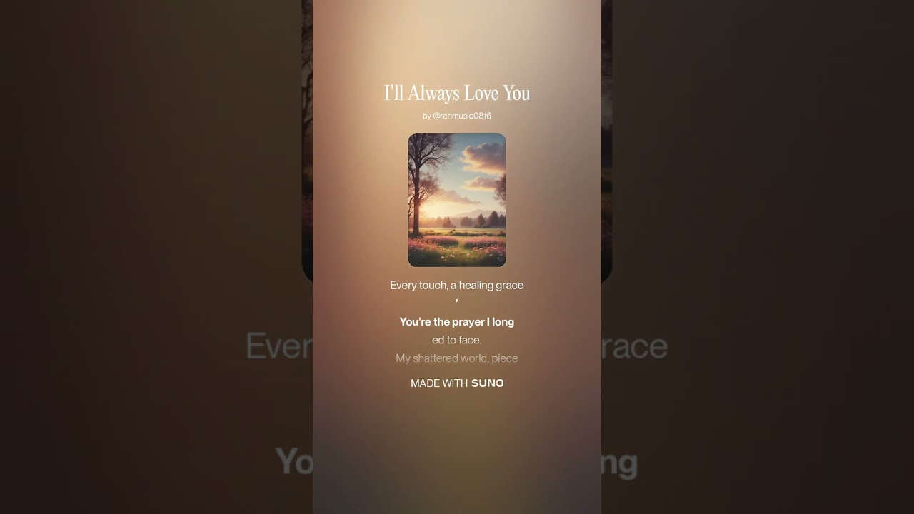 I'll Always Love you