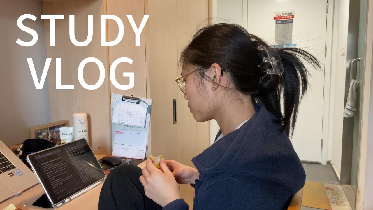 Study Vlog | Final weeks, studying, keep grounded, last exam (part 3)