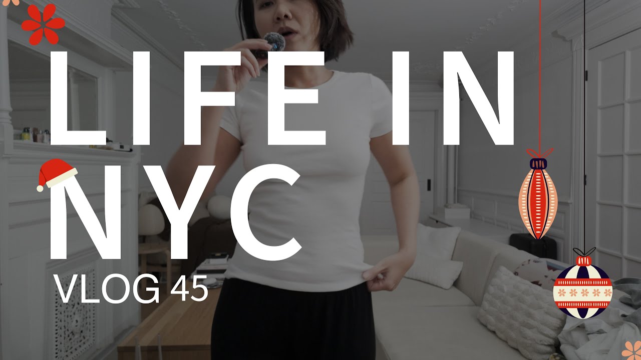 VLOGMAS DAY 14 - try-on loungewear (Donni, Kye Intimates), best white T-shirts & favorite tank tops