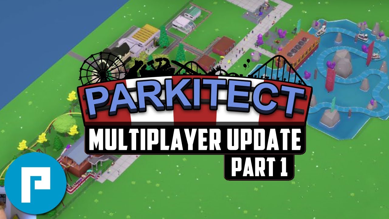 Parkitect Multiplayer - First Look - Park Build Part 1