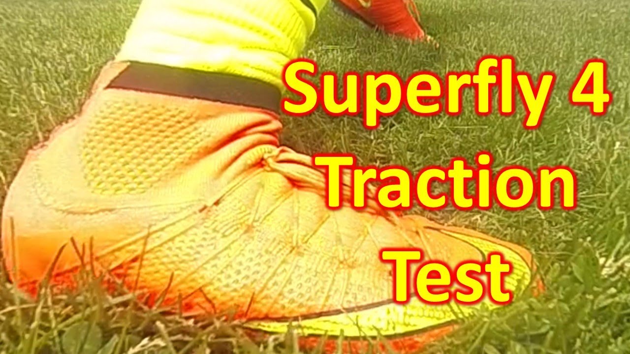 Nike Mercurial Superfly 4 Traction Test + Review