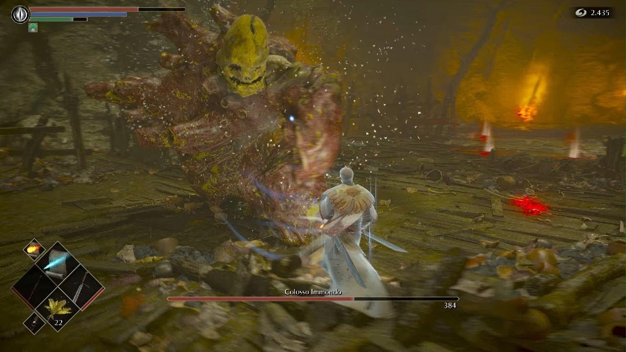 Demon's Souls cedgatsu vs colosso immondo ps5 nobile