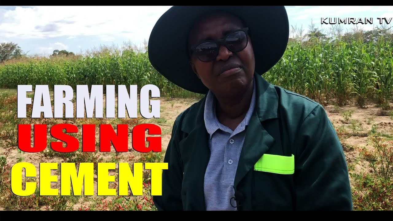 Farming using cement