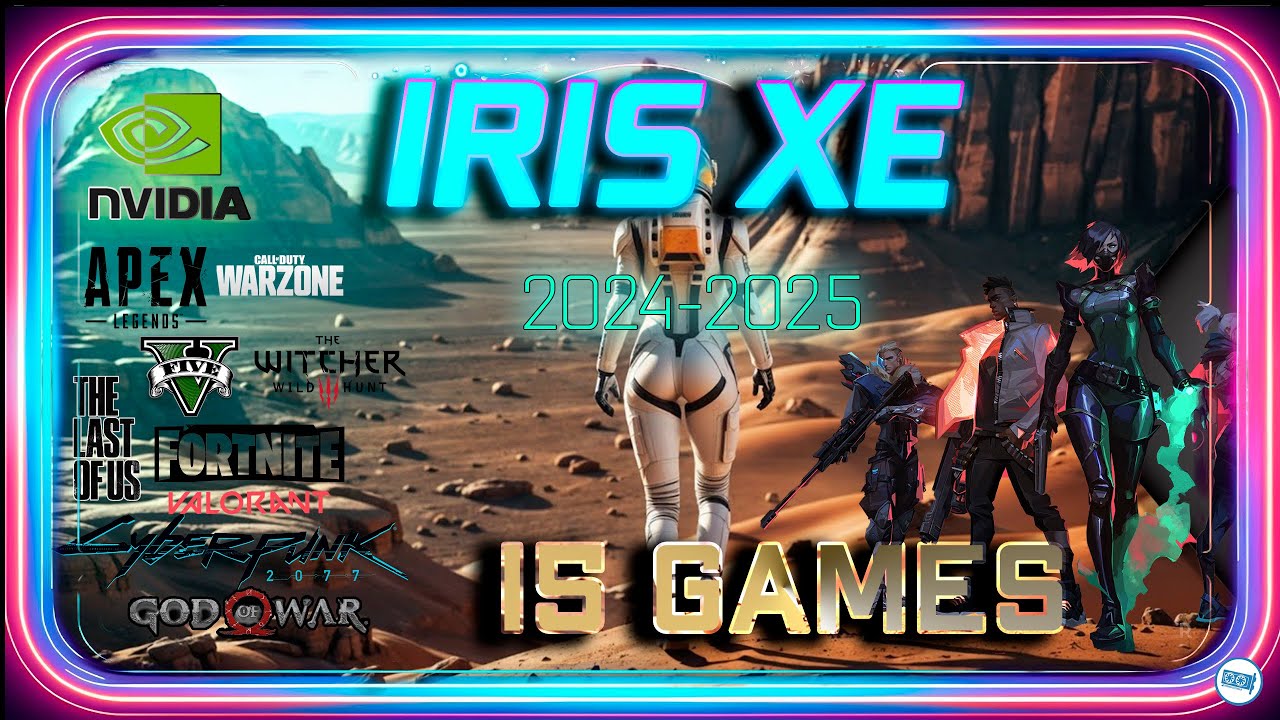 INTEL IRIS XE in 15 GAMES      | i7-1260p in 2024 |