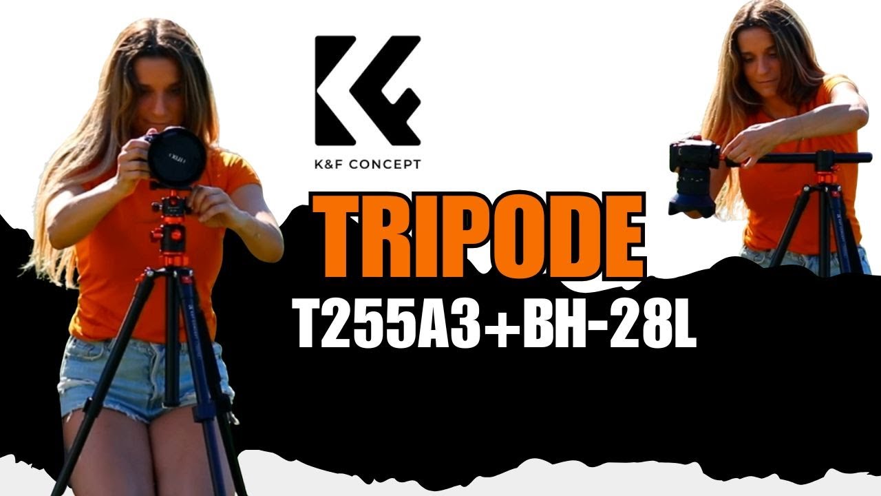 Review del TRIPODE K&F CONCEPT - T255A3+BH-28L
