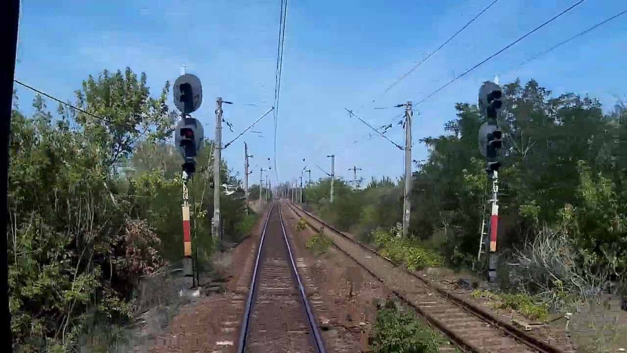 Craiova - Roșiori Nord cu trenul, August 2024.