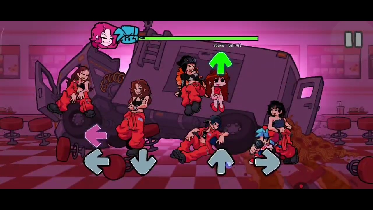 JOGANDO A COLLAB DAS K-POPERS NO FNF!