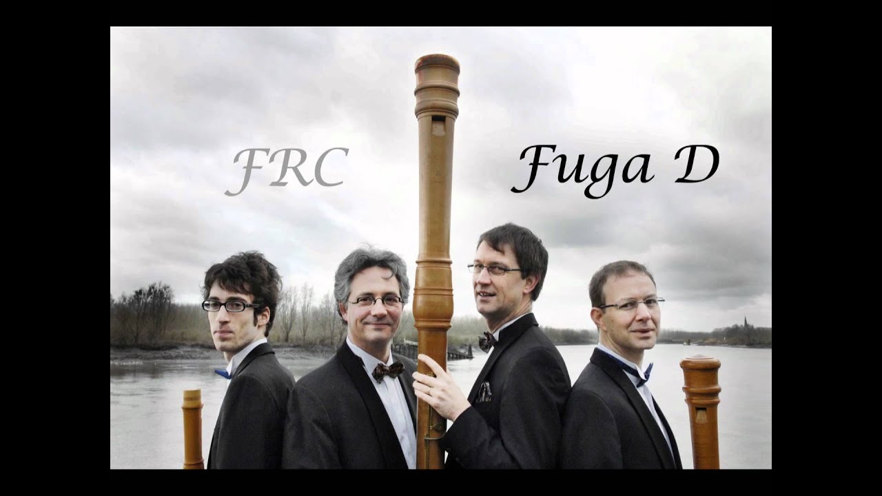 Flanders Recorder Quartet - Fuga in D (J.S. Bach)