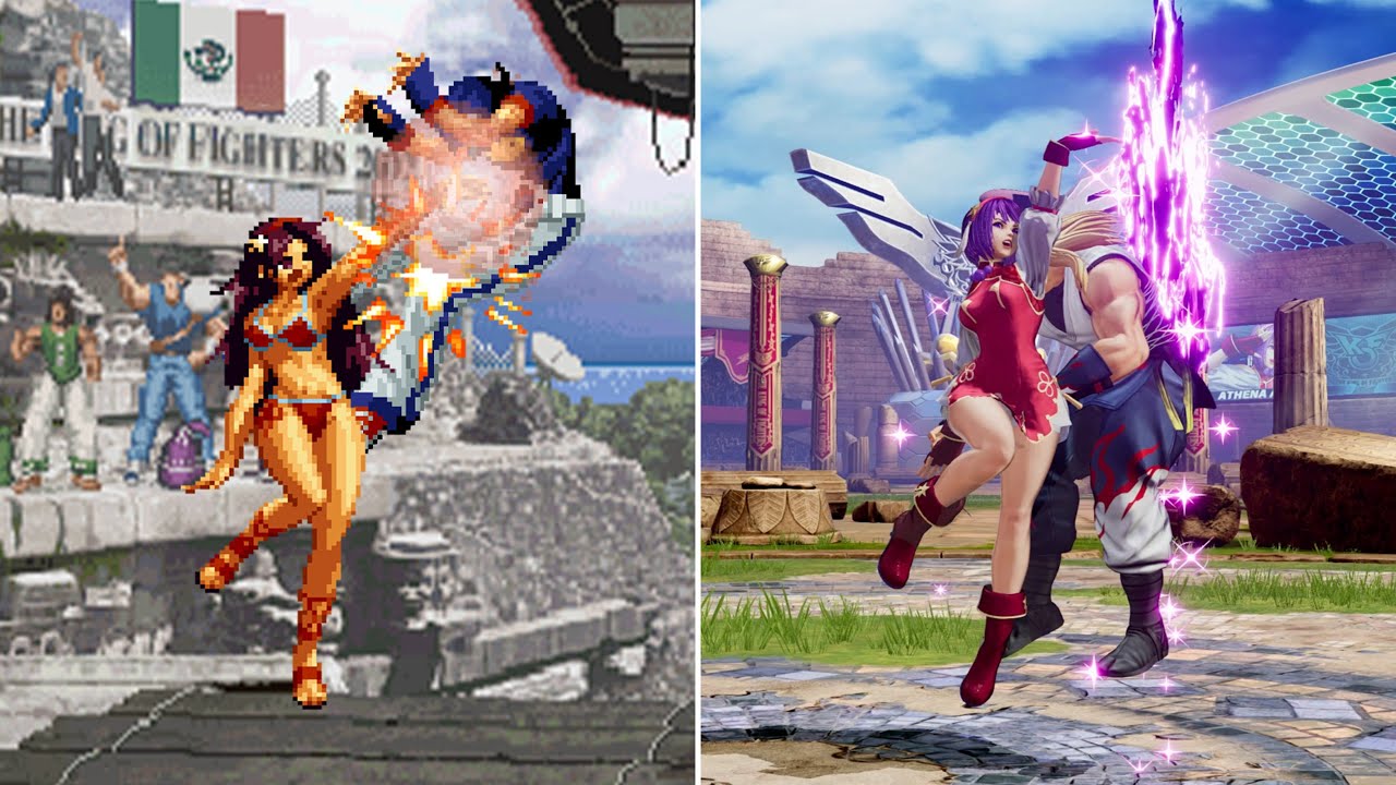 Evolution of Athena Asamiya's Psycho Sword (1995-2025)