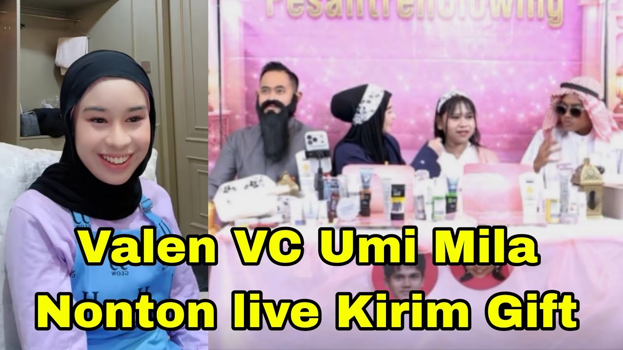 VALEN VC MILA PANGGIL ISTRI KU, KIRIM GIFT PA*USS ,  APRIL BAPERRR