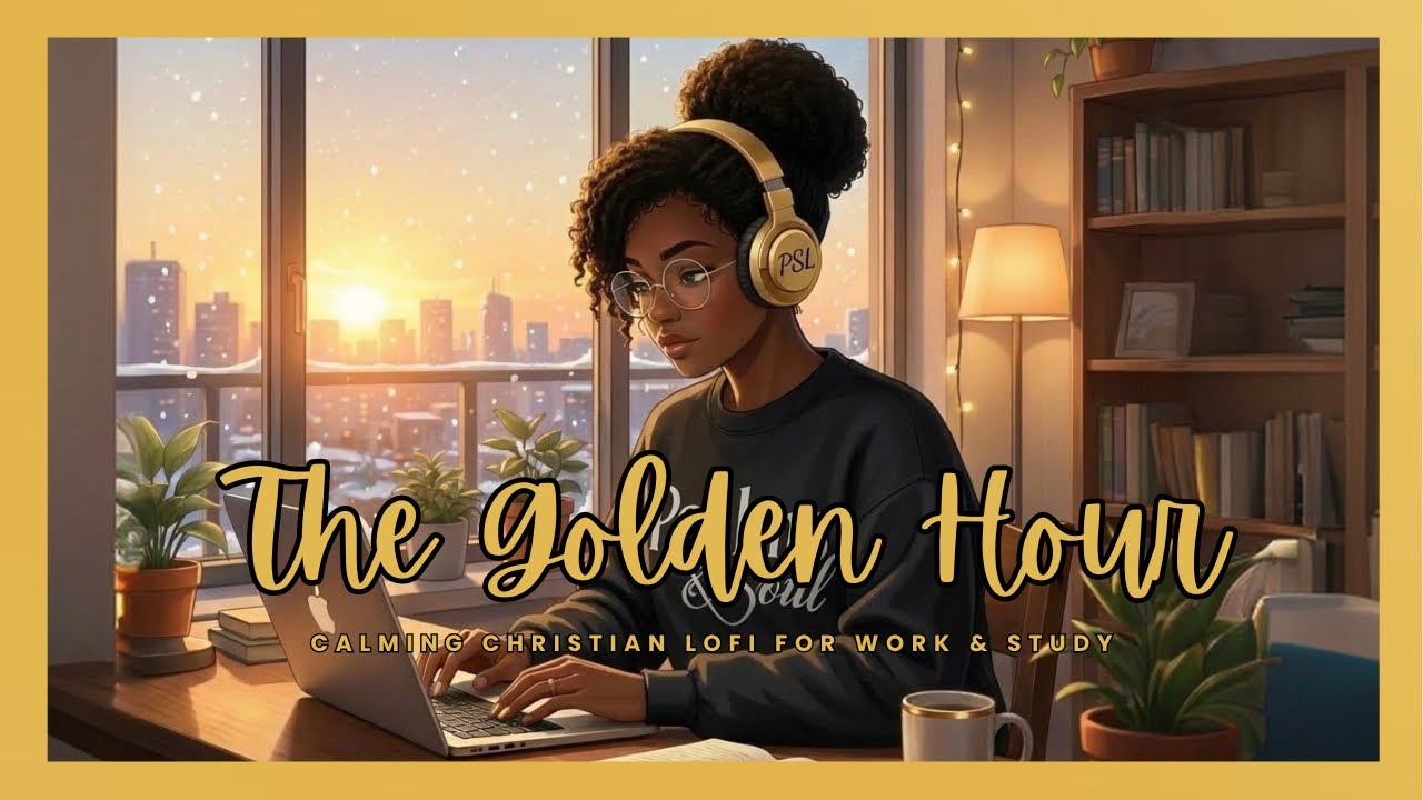 The Golden Hour: Christian Deep Focus Lofi Mix (30 min) | Study & Focus 🕊️💛