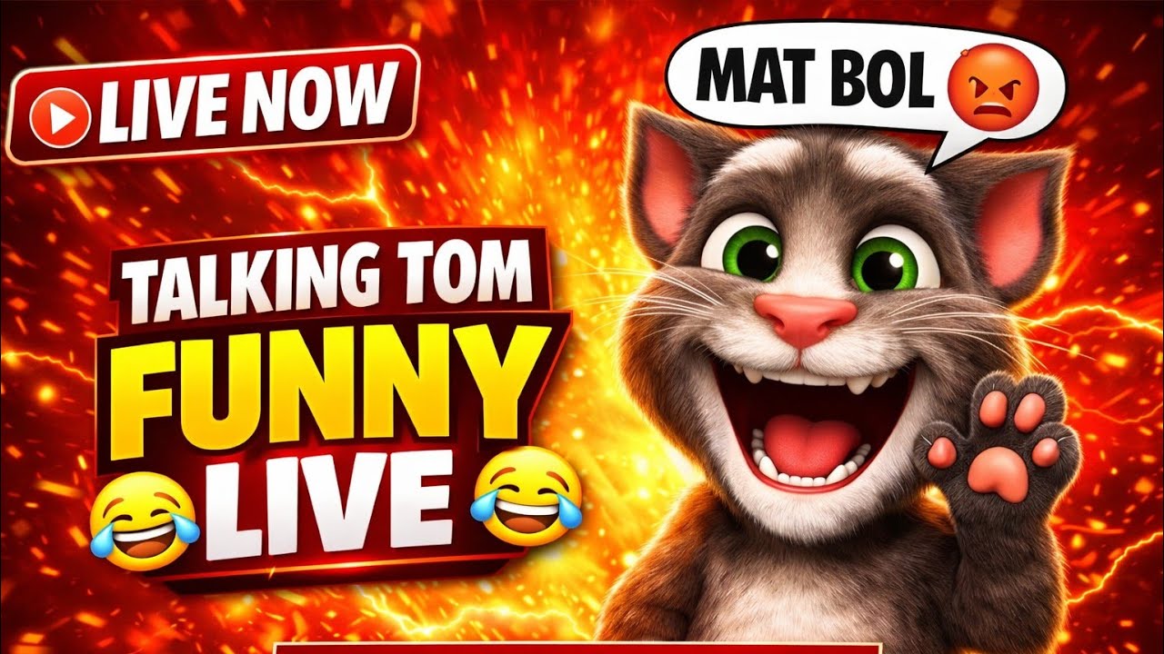 TALKING TO TOM #talkingtom #live