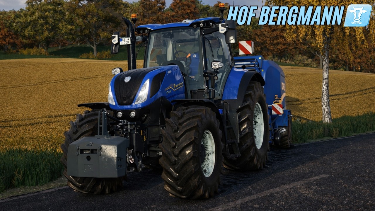Stroh im Nacht Regen Pressen!! ZU VIEL Brot im Lager!🚜 | Hof Bergmann #112