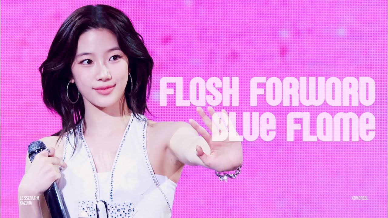 [4K] 260131 LE SSERAFIM 르세라핌 카즈하 KAZUHA FLASH FORWARD+BLUE FLAME 직캠  FANCAM @EASY CRAZY HOT ENCORE