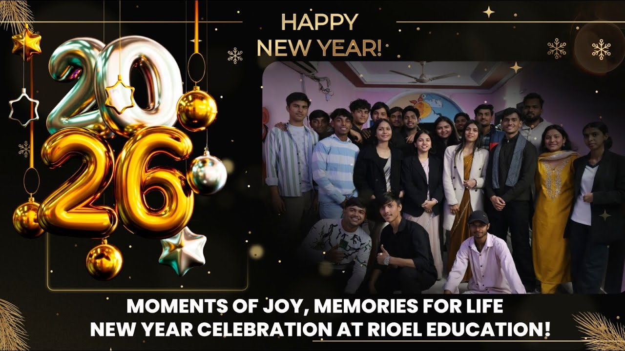 Moments of Joy, Memories for Life — New Year celebration at Rioel Education!