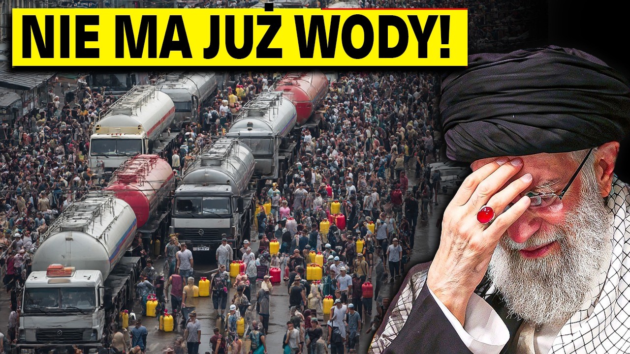 Najgorszy strach Iranu nadszedł: Mułłowie UCIEKAJĄ, ewakuacja Teheranu, 540 tys. wojska bez wody