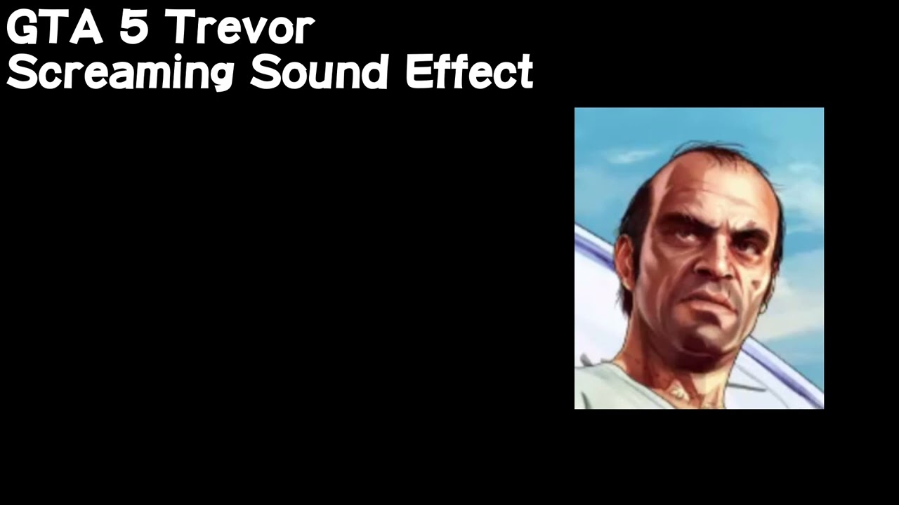 Grand Theft Auto V Trevor Philips Screaming Sound Effects