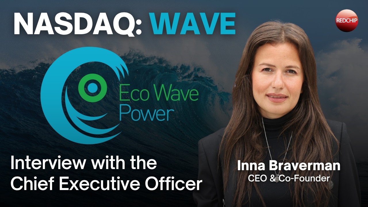 CEO Inna Braverman o Eco Wave Power (Nasdaq: WAVE) oraz szansach energetycznych dla centr&oacute;w danyc...
