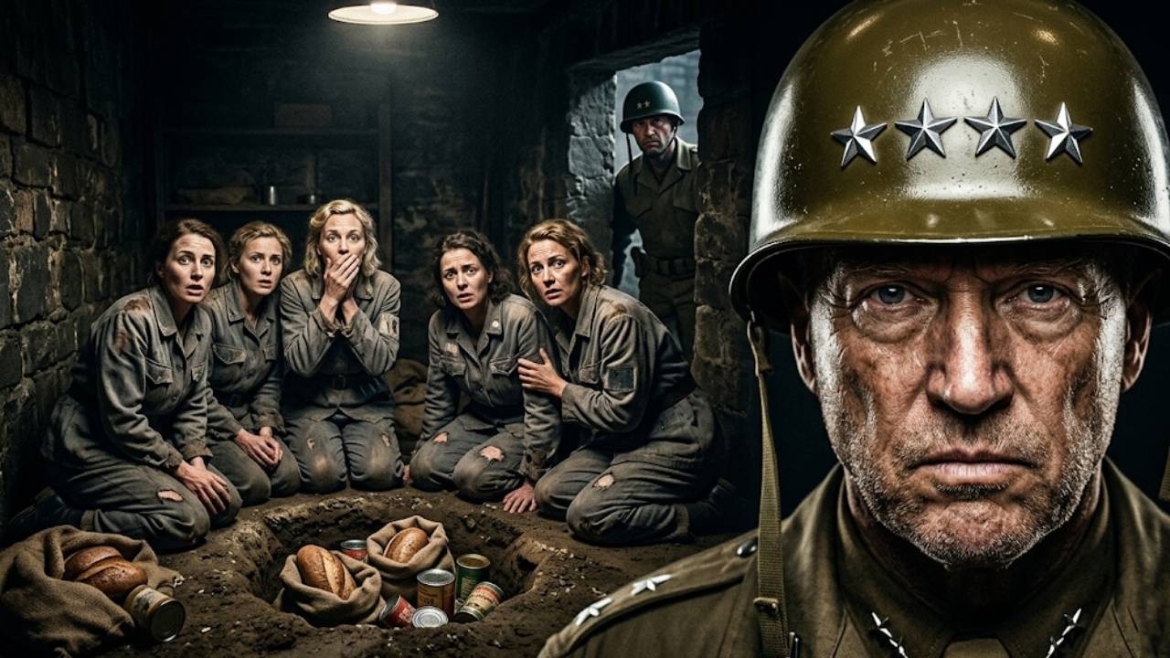 Что сделал Паттон, когда немецкие женщины-военнопленные тайно прятали запасы продовольствия за ст...