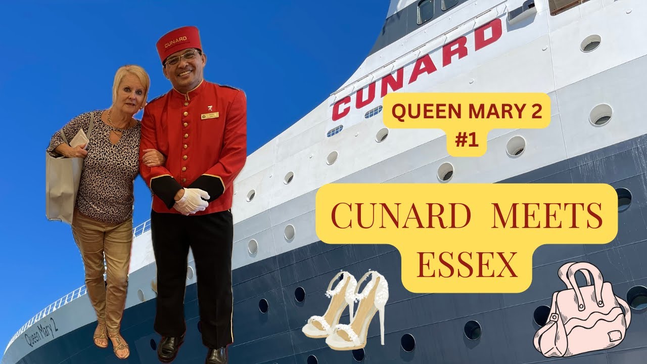 Cunard Queen Mary 2....Круизный видеоблог 1.. Cunard встречает Essex