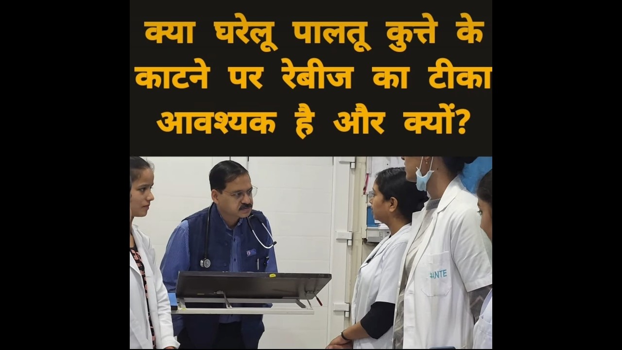क्या #घरेलू  #पालतू  #कुत्ते  के काटने पर #रेबीज  का #टीका आवश्यक है और क्यों? #rabies #dogbite #cat