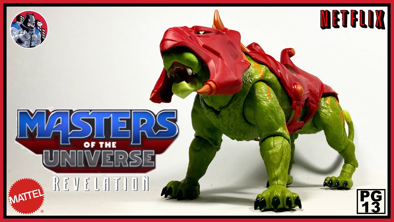 MATTEL | BATTLE CAT | Masters of the Universe: Revelation Masterverse | Video en Español