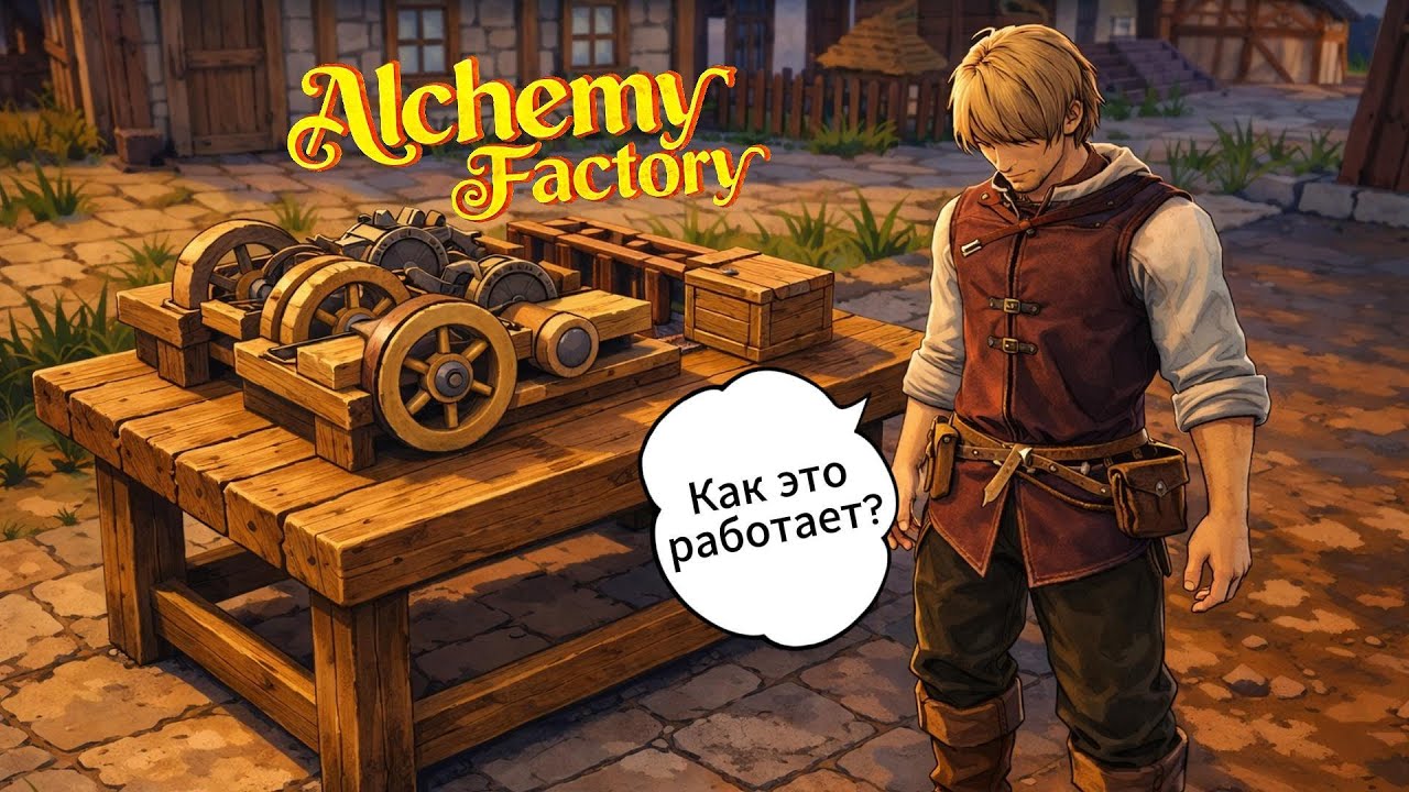 МЫ СТАНОВИМСЯ АЛХИМИКАМИ! НО ПОЧЕМУ МЫ — СТРОИТЕЛИ? - Alchemy Factory