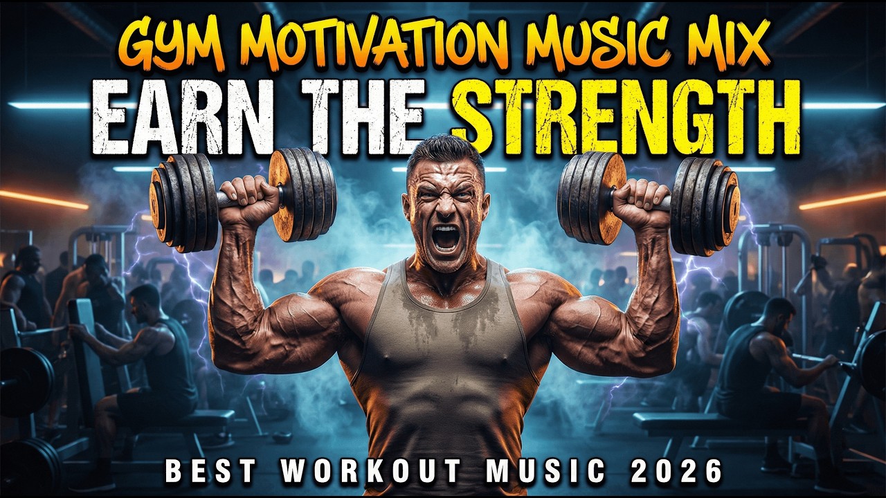 Earn the Strength – High Energy Workout Hip Hop 2026 🔥 Eminem, DMX, 2Pac